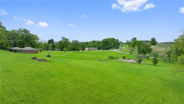 884 Linden Rd, North Strabane, PA 15330 - view of grassy yard featuring view of wooded area