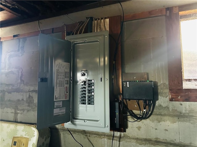 utilities with electric panel