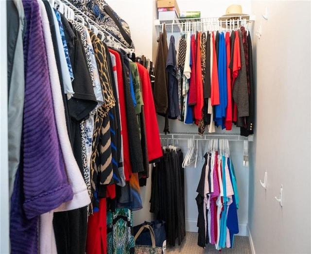 view of spacious closet