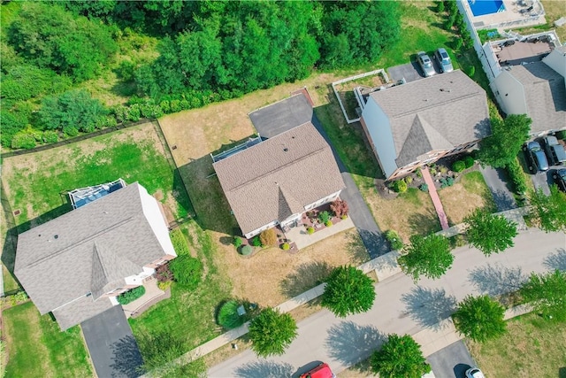 drone / aerial view