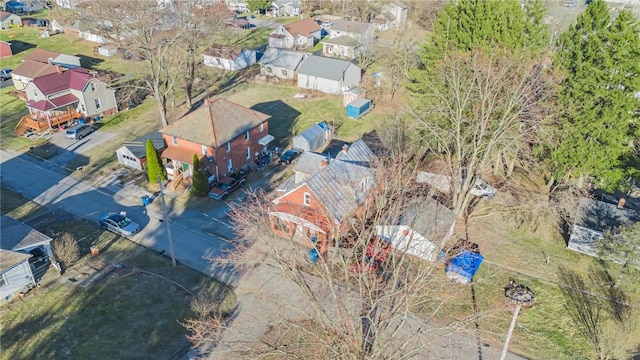 drone / aerial view featuring a residential view