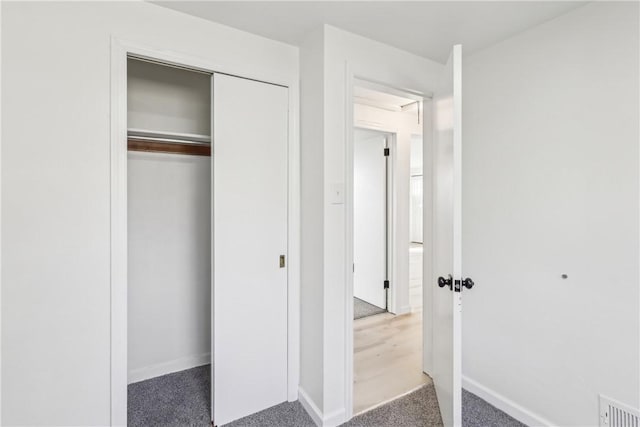 closet with visible vents