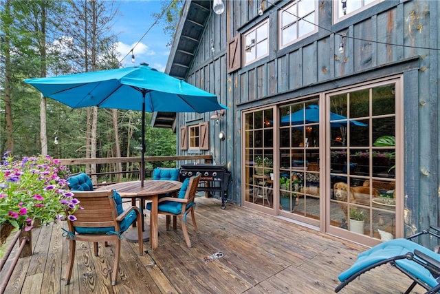 000 Wonder Ln, Punxsutawney Area School District, PA 15767 - deck with outdoor dining space and area for grilling