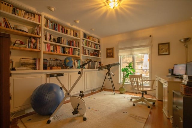 view of workout room