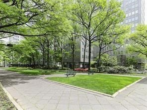 view of home's community featuring a lawn