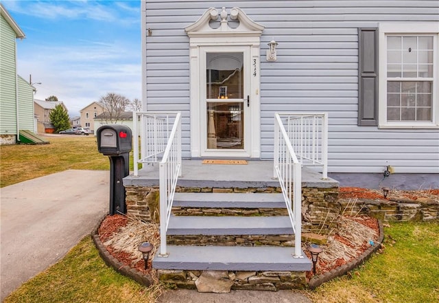 view of property entrance