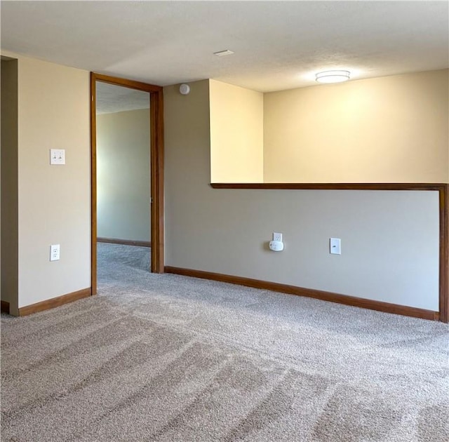 478 Spang Ave, Leechburg Boro, PA 15656 - empty room featuring baseboards and carpet floors