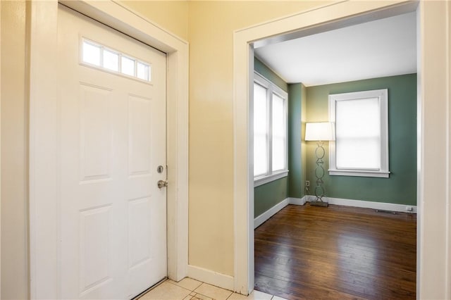 3361 Portola Ave, Observatory Hill, PA 15214 - entrance foyer featuring healthy amount of natural light and wood finished floors