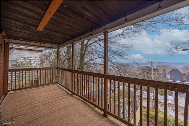 3361 Portola Ave, Observatory Hill, PA 15214 - view of wooden deck