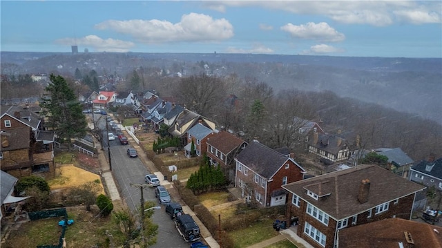 3361 Portola Ave, Observatory Hill, PA 15214 - aerial perspective of suburban area