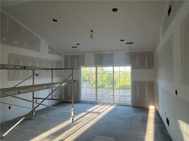 330 Cherokee Dr, Chippewa Twp, PA 15010 - spare room featuring recessed lighting