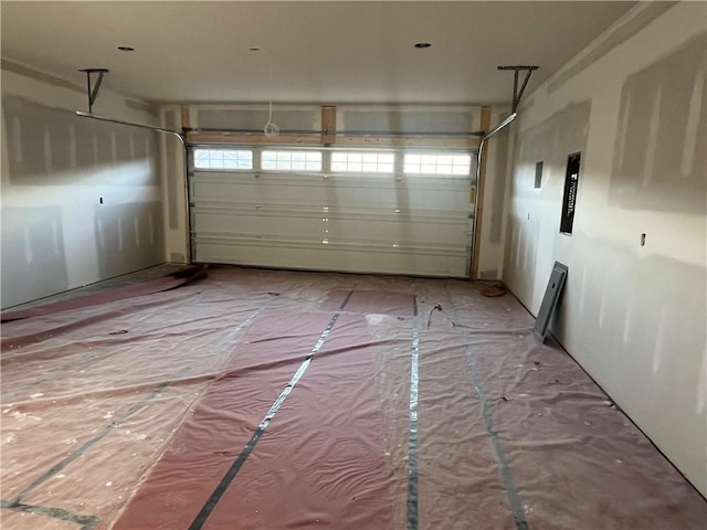 330 Cherokee Dr, Chippewa Twp, PA 15010 - garage featuring electric panel