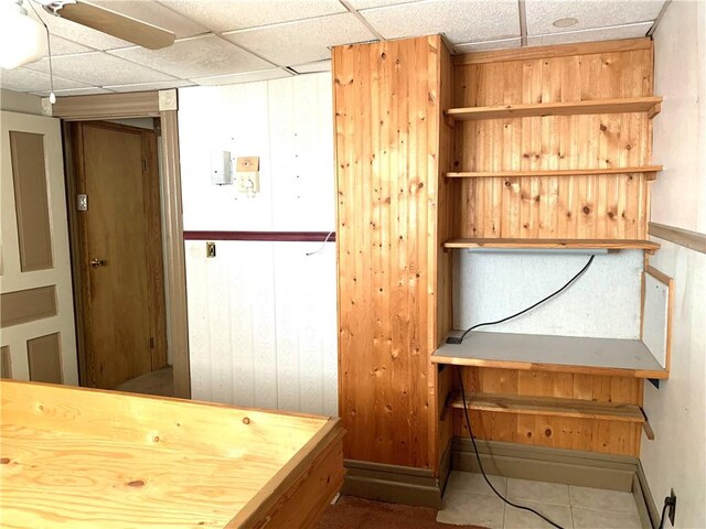 406 Peach St, City Of But Ne, PA 16001 - interior space with a drop ceiling and baseboards