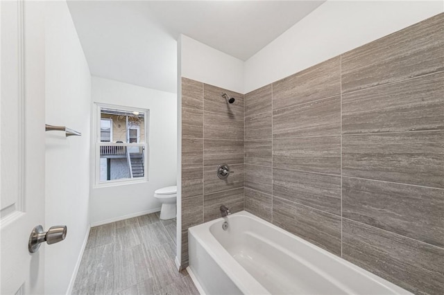 5021 Broad St, Garfield, PA 15224 - full bathroom with toilet and shower / bathtub combination