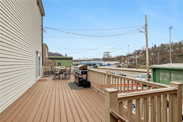 621 Butler St, Etna, PA 15223 - deck with a grill