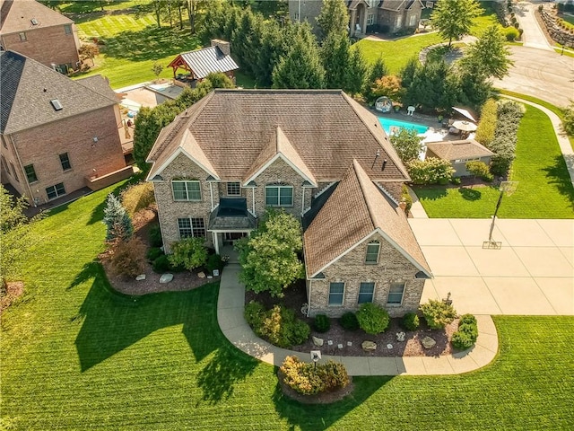 aerial view