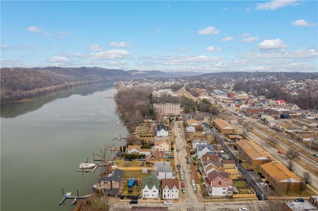 157-159 Grant Ave, Verona, PA 15147 - bird's eye view with a water view