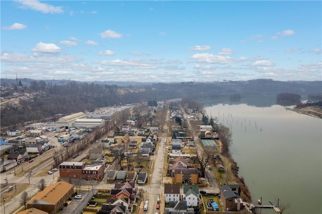 157-159 Grant Ave, Verona, PA 15147 - drone / aerial view with a water view