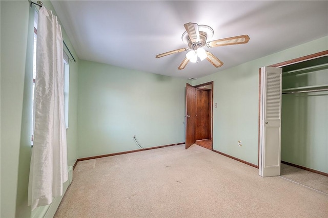 248 Spruceton Ave, Mt Lebanon, PA 15228 - unfurnished bedroom with carpet, a closet, a ceiling fan, visible vents, and baseboards