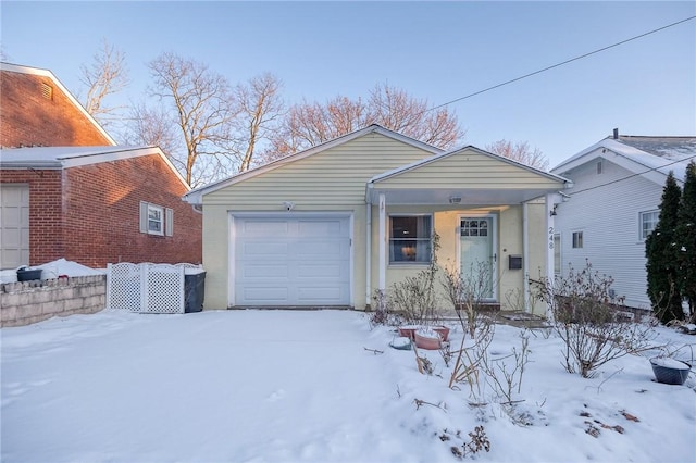 248 Spruceton Ave, Mt Lebanon, PA 15228 - view of front of property with an attached garage and stucco siding