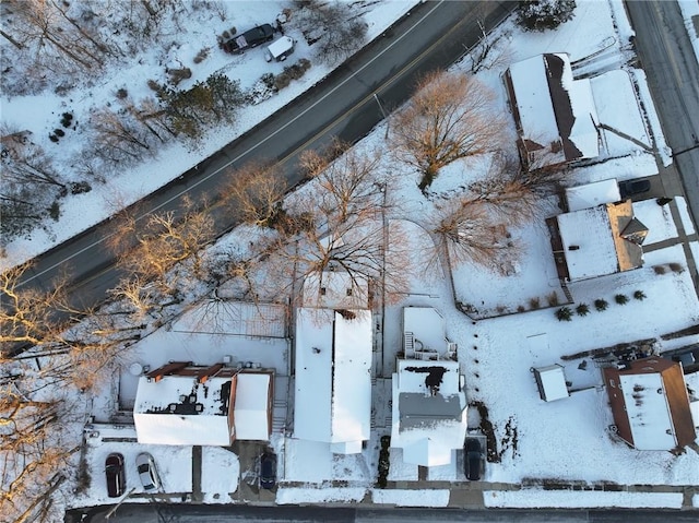 248 Spruceton Ave, Mt Lebanon, PA 15228 - view of snowy aerial view
