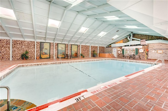 view of indoor pool