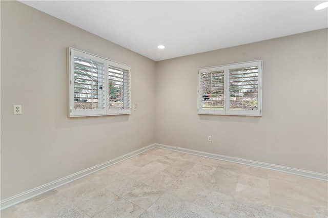 2172 Hycroft Dr, Upper St Clair, PA 15241 - empty room with baseboards and recessed lighting