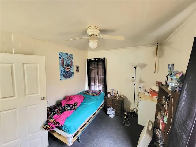 848 Arlington Ave, New Castle/5Th, PA 16101 - bedroom with ceiling fan and carpet flooring