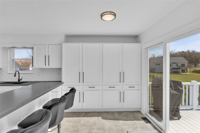 office with a sink