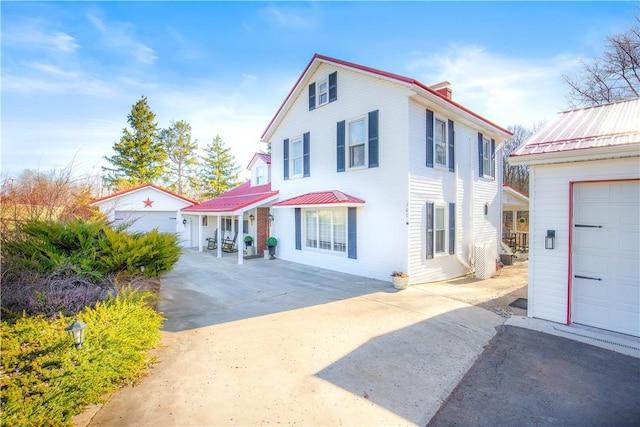 260 Stouffer Hill Rd, Somerset Twp, PA 15541 - view of front of property featuring a chimney