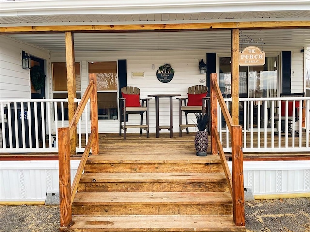 260 Stouffer Hill Rd, Somerset Twp, PA 15541 - view of wooden deck