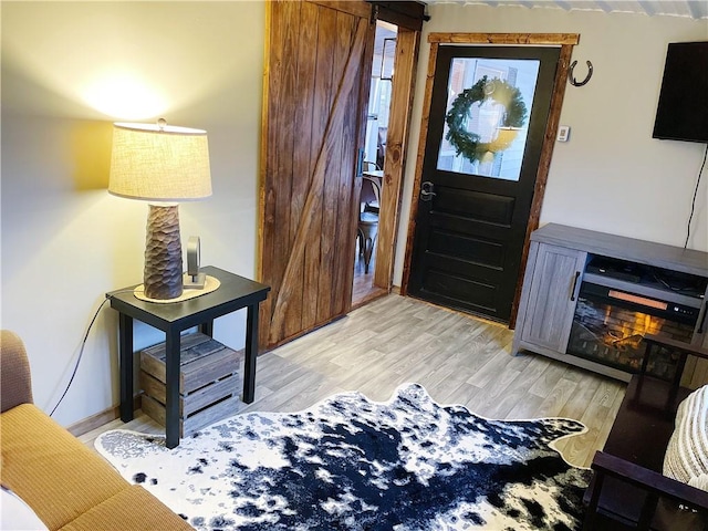 260 Stouffer Hill Rd, Somerset Twp, PA 15541 - entrance foyer with light wood-style floors