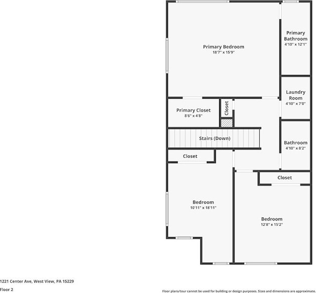 1223 Center Ave, West View, PA 15229 - plan