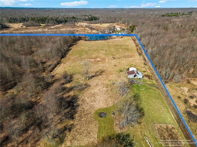 35 Falconbridge Ln, Stoneboro, PA 16153 - birds eye view of property featuring a rural view