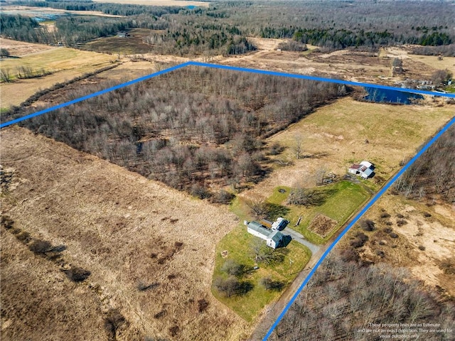 35 Falconbridge Ln, Stoneboro, PA 16153 - aerial view with a rural view