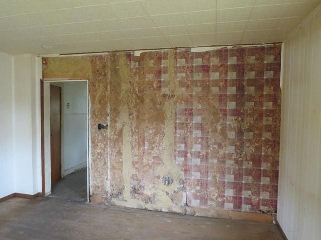 501 Adams St, West Newton, PA 15089 - empty room featuring concrete floors