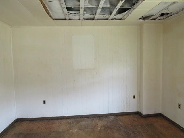 501 Adams St, West Newton, PA 15089 - spare room with baseboards and wood finished floors