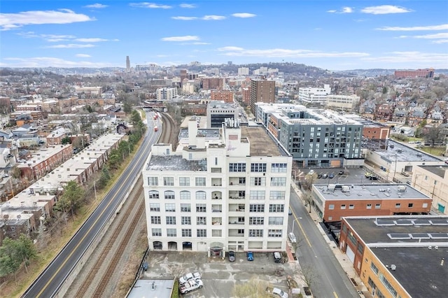 5850 Centre Ave Unit 215, Shadyside, PA 15206 - bird's eye view with a view of city