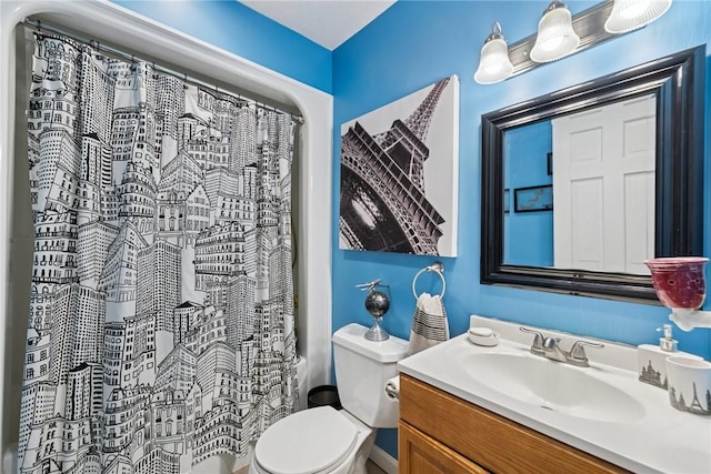 19 Misty Meadows Ln, Menallen Twp, PA 15401 - bathroom with vanity and a shower with shower curtain