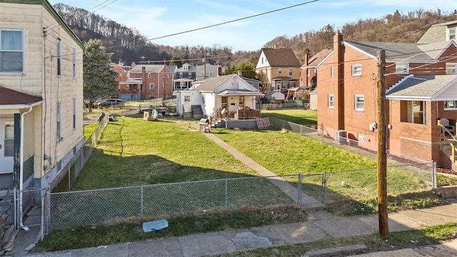 1114 11th St, Stowe Twp, PA 15136 - exterior space with a residential view and a fenced front yard