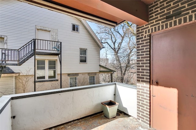 5841 Morrowfield Ave Unit 104, Squirrel Hill, PA 15217 - view of balcony