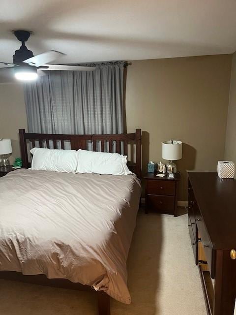 111 Mckenney Dr, Brighton Twp, PA 15009 - bedroom featuring ceiling fan and light colored carpet