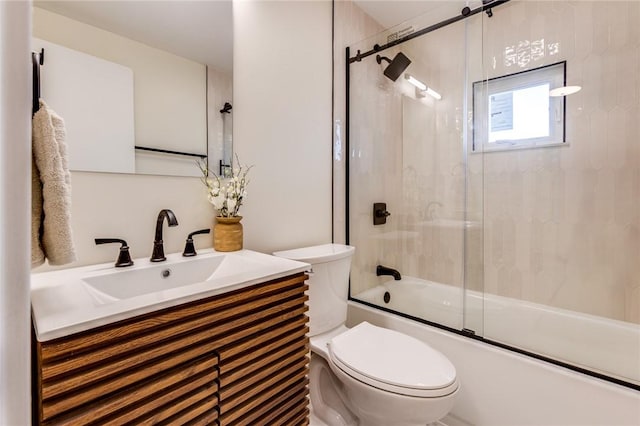 130 Castle, West Mifflin, PA 15122 - full bath with enclosed tub / shower combo, toilet, and vanity