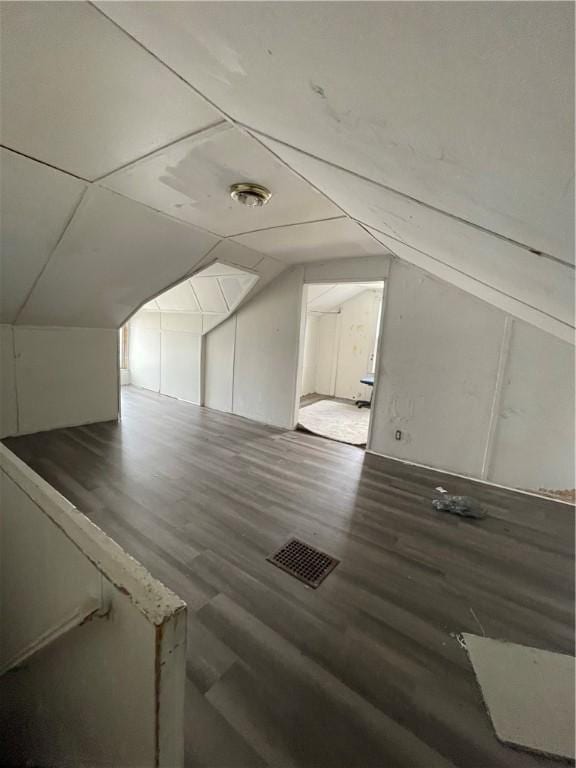 401 Allen, Allentown, PA 15210 - additional living space with lofted ceiling and wood finished floors