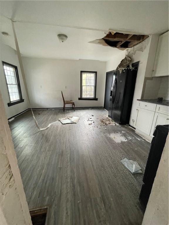 401 Allen, Allentown, PA 15210 - unfurnished living room with wood finished floors