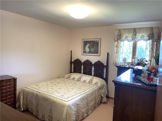 bedroom featuring carpet floors
