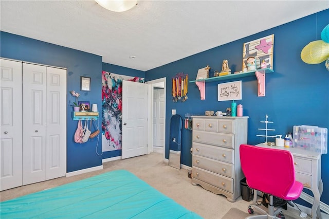 145 Brighton Ln, Adams Twp, PA 16046 - bedroom with carpet flooring, a closet, and baseboards