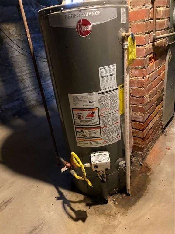 utilities with gas water heater