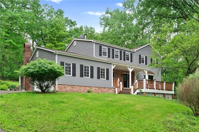 1547 Garvin Rd, Cranberry Twp, PA 16066 - view of front of property featuring a front lawn and a porch