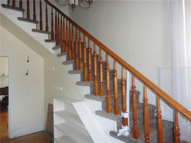 161 Ord St, Salisbury, PA 15558 - stairs with baseboards